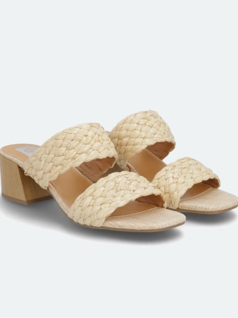 Dolce Vita Stacey Woven Braided Heels | Size 10